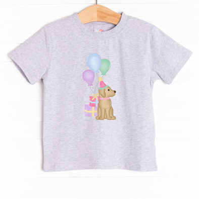 Happy Birthday Hound Girl Graphic Tee