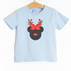 Reindeer Dress Up Girl Graphic Tee