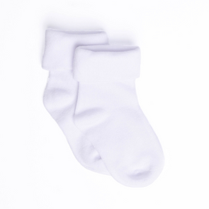 Fold Over Ankle Sock (2 Colors)