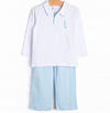 Levi Pant Set, Blue