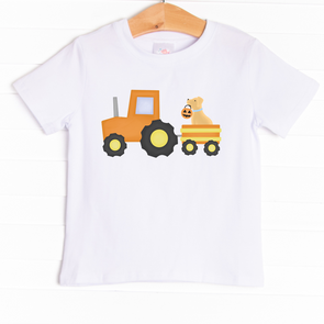 Trick or Treat Tractor Graphic Tee