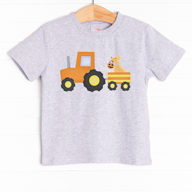 Trick or Treat Tractor Graphic Tee