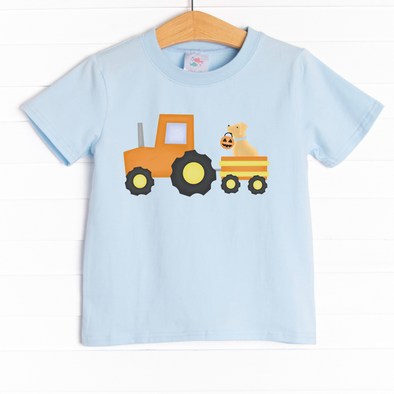 Trick or Treat Tractor Graphic Tee