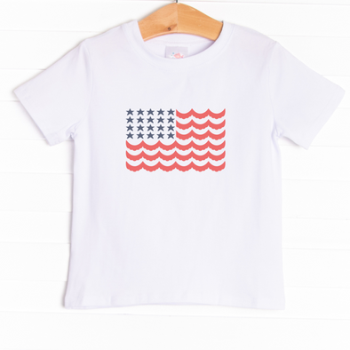 Star Spangled Scallops Graphic Tee