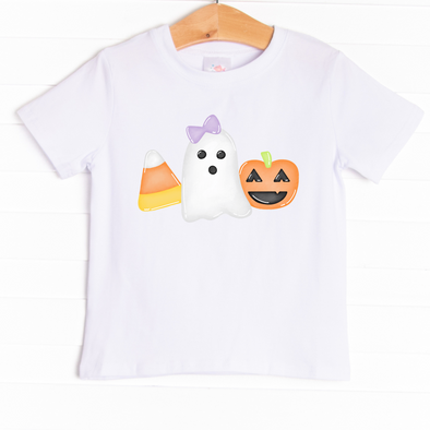 Trick or Treat Trio Girl Graphic Tee