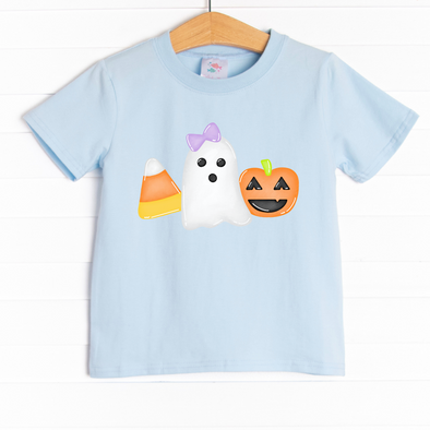 Trick or Treat Trio Girl Graphic Tee