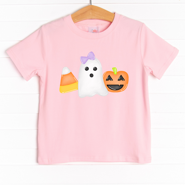 Trick or Treat Trio Girl Graphic Tee