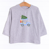 Christmas Cart Ride Long Sleeve Graphic Tee