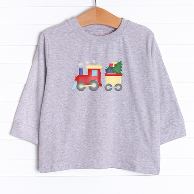 Toy Delivery Train Long Sleeve Graphic Tee