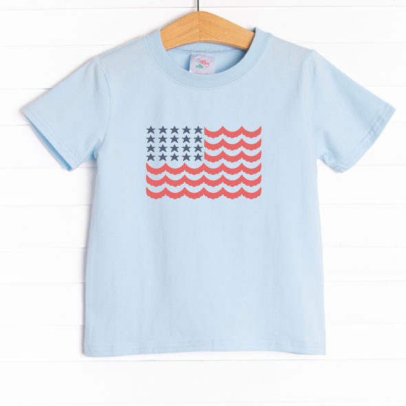 Star Spangled Scallops Graphic Tee