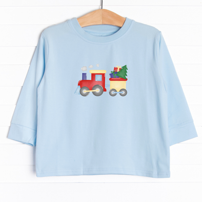 Toy Delivery Train Long Sleeve Graphic Tee
