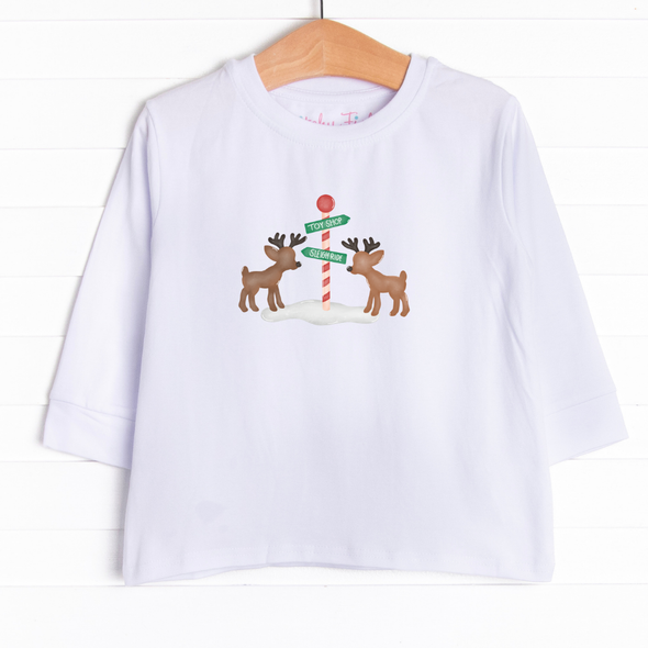 North Pole Paradise Long Sleeve Graphic Tee