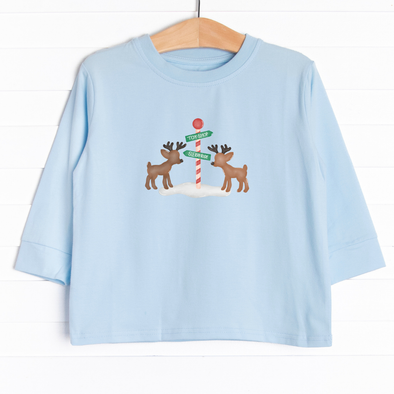 North Pole Paradise Long Sleeve Graphic Tee
