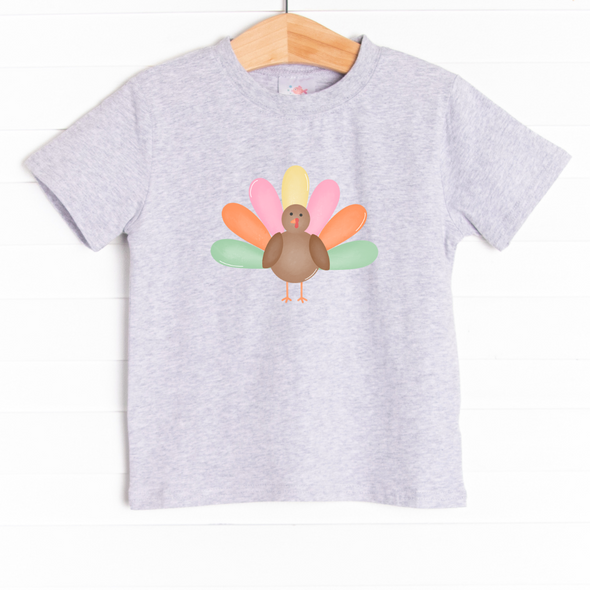 Fall Feathers Girl Graphic Tee