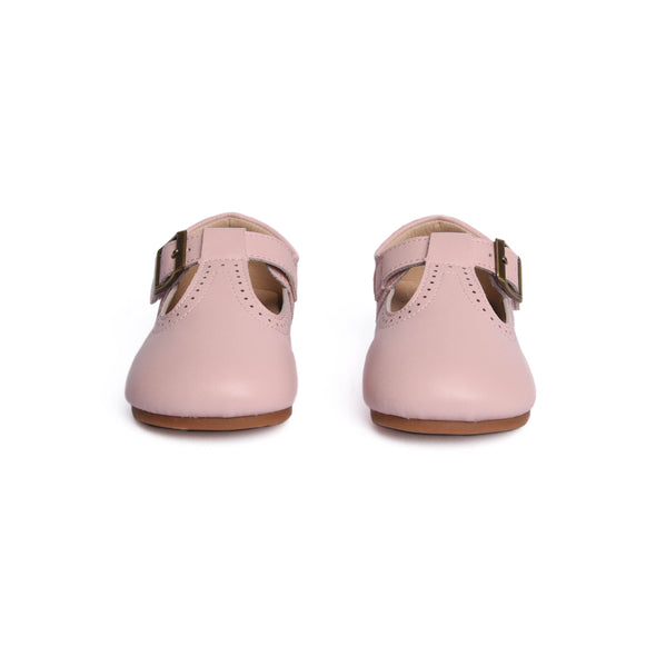 Mary Jane T-Strap Shoes, Pink