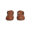 Mary Jane T-Strap Shoes, Tan