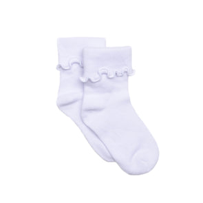 Ripple Edge Ankle Sock, (2 Colors)