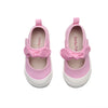 Blythe Bow Strap Canvas Shoes, Pink