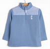 Sawyer Fleece Pullover, Blue