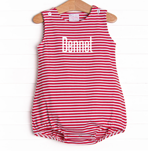 Bennet Bubble, Red Stripe