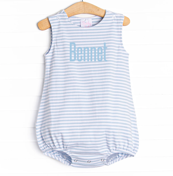 Bennet Bubble, Blue Stripe