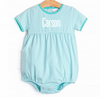 Carson Bubble, Mint Stripe