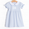 Erin Dress, Blue Stripe