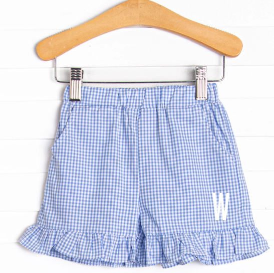 Waverly Woven Ruffle Pocket Shorts, (3 Colors)