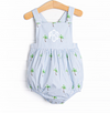 Palm Tree Paradise Sunsuit, Blue