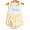 Clayton Sunsuit, Yellow Stripe