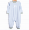 Luca Romper, Light Blue Stripe