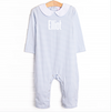 Elliot Romper, Blue Stripe