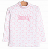 Brooklyn Bows Turtleneck, Pink