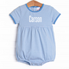 Carson Bubble, Medium Blue Stripe