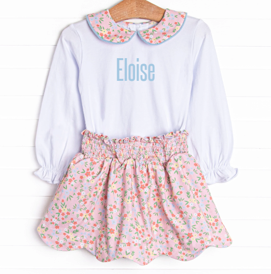 Eloise Skirt Set, Pink