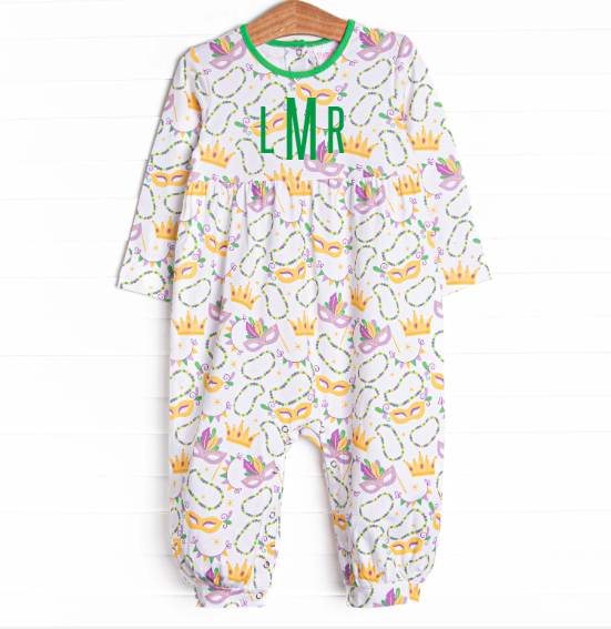 Life of the Mardi Romper, Green