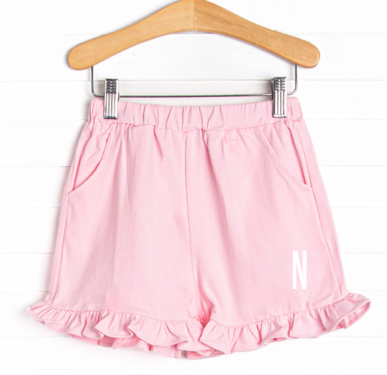 Nora Knit Ruffle Pocket Shorts, (6 Colors)