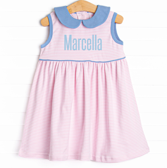 Marcella Pima Dress, Pink