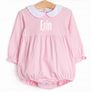 Erin Long Sleeve Bubble, Pink Stripe