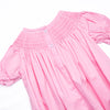 Easter Wishes Smocked Bishop Dress, Pink