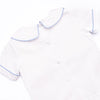 Peter Cottontail Smocked Short Set, Blue