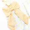 Bows And Buds Dress, Yellow