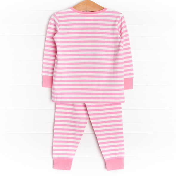 Miss Mouse Applique Soft Set, Pink Stripe