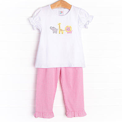 Strawberry Sweet Dreams Bamboo Pajama Set, Pink – Stitchy Fish