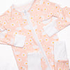 Swan Lake Snuggles Bamboo Zippy Pajama, Peach