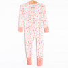 Terracotta Tulips Bamboo Zippy Pajama, Red