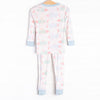 Watercolor Wonders Bamboo Pajama Set, Blue