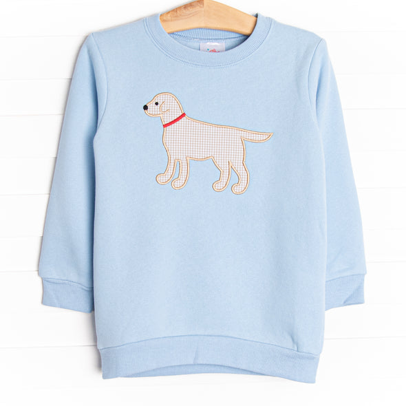 Doorbuster: Puppy Pal Sweatshirt, Blue