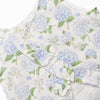 Hydrangea Blooms Muslin Diaper Set, Blue