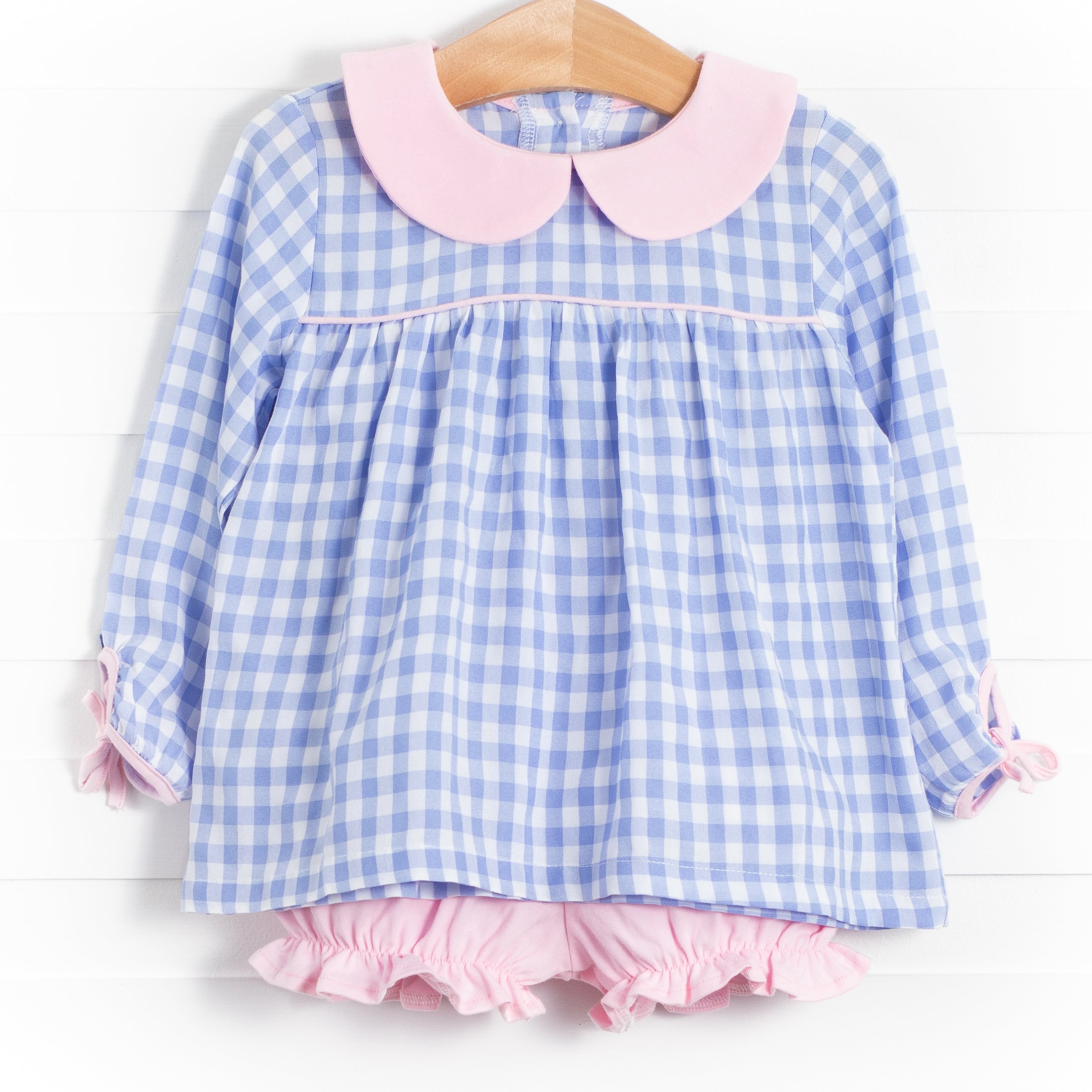 Bubbles  frill collar set up チェック